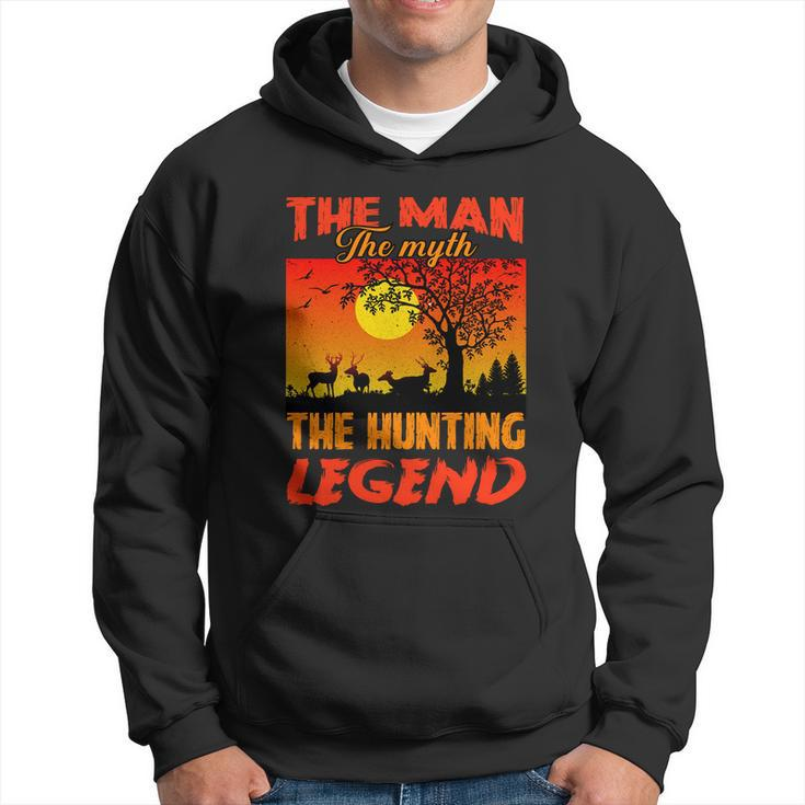 The Man The Myth The Hunting Legend Hoodie