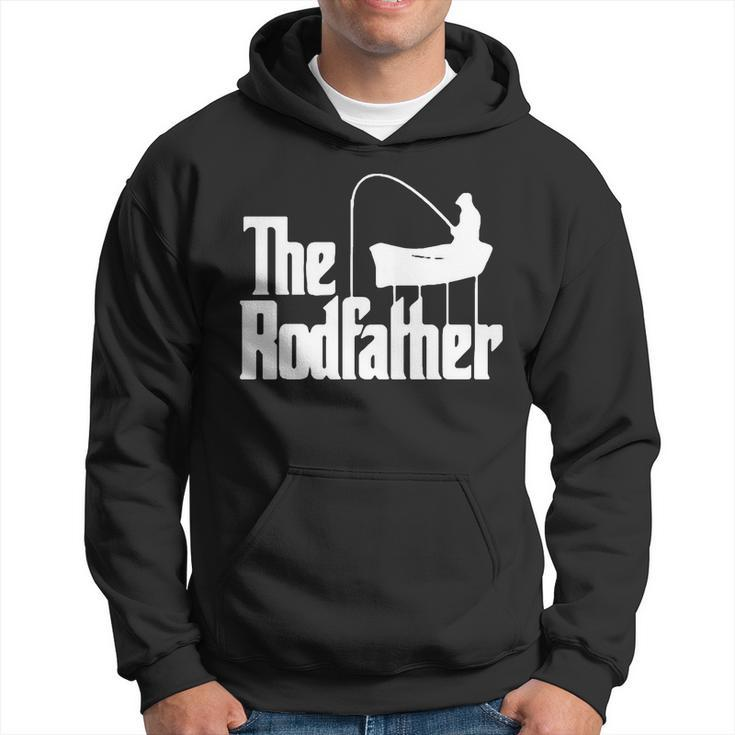 The Rod Father Funny Fishing Dad Hoodie