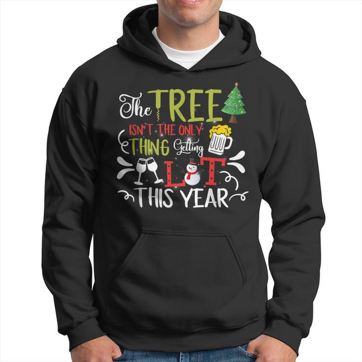 The Tree Isnt The Only Thing Getting Lit This Year Xmas  Hoodie