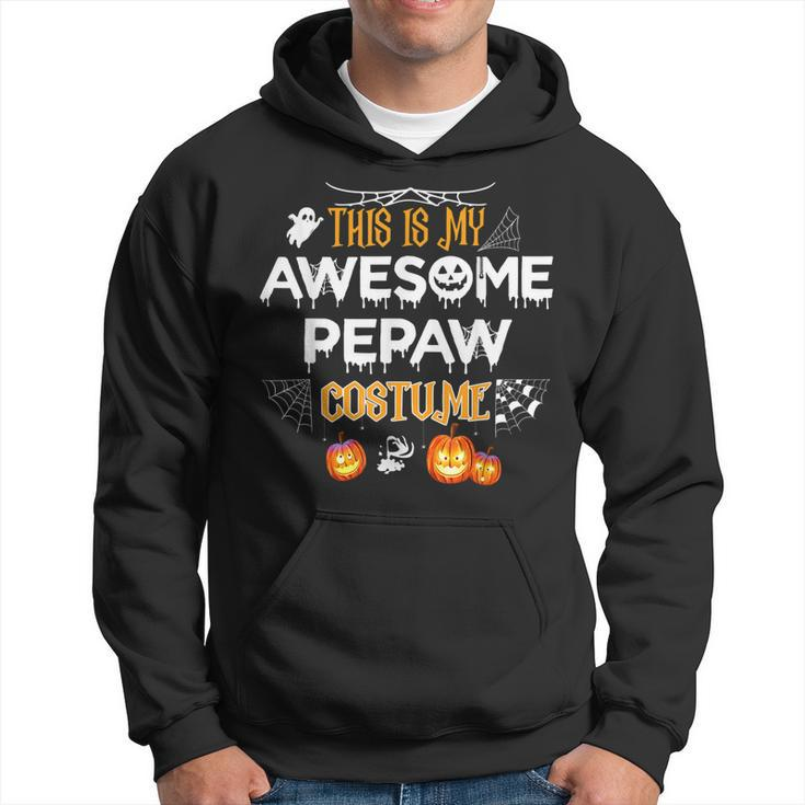This Is My Awesome Grandpa Pepaw Costume Halloween Gift Gift For Mens Hoodie