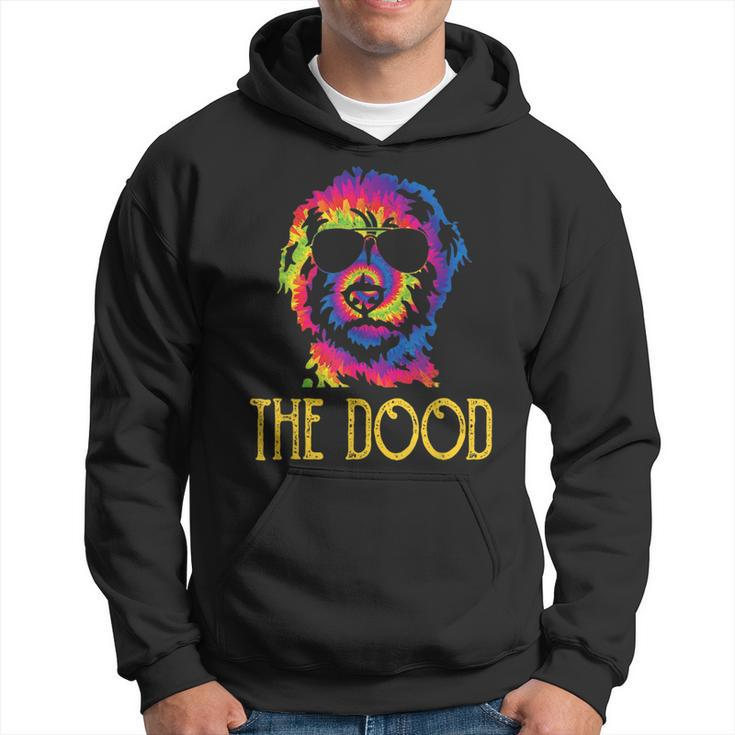 Tie Dye Best Doodle Dad Ever Goldendoodle Dog Dad Hoodie