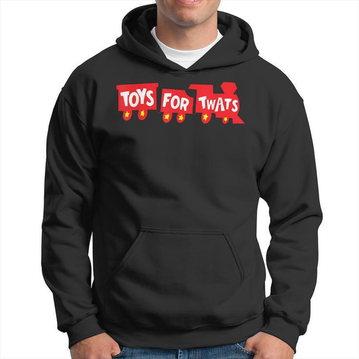 Toys For Twats  Gifts For Her Or Him Men Hoodie Graphic Print Hooded Sweatshirt