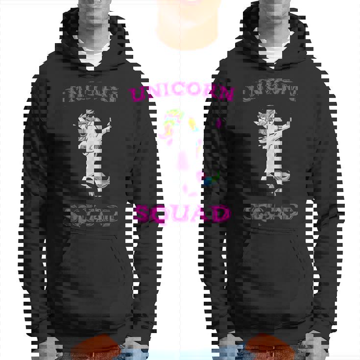 Unicorn Squad Dabbing Dab Dance Funny Hoodie