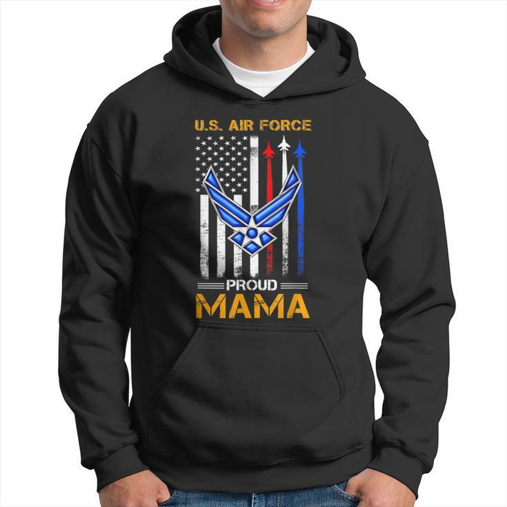 Us Air Force Veteran Proud Mom Awesome  Men Hoodie Graphic Print Hooded Sweatshirt