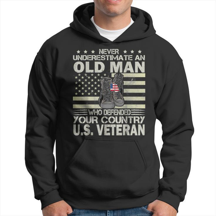 Us Veteran Veterans Day Us Patriot Gift  V4 Hoodie
