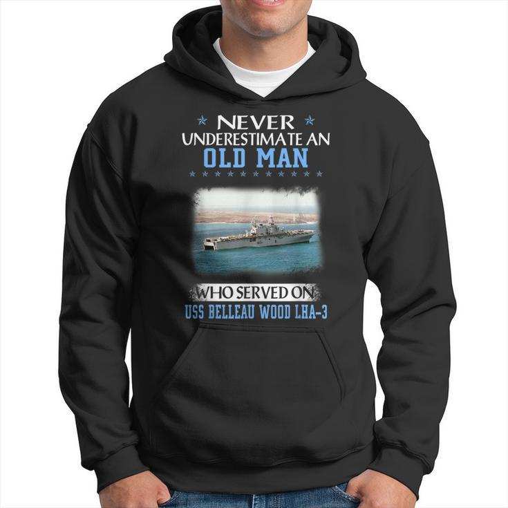 Uss Belleau Wood Lha-3 Veterans Day Father Day  Hoodie