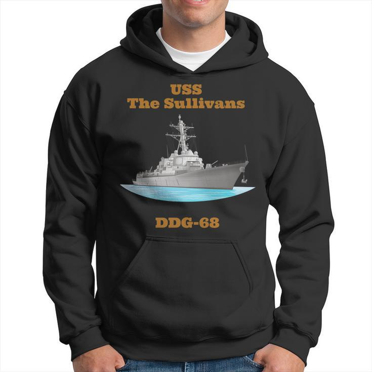 Uss The Sullivans Ddg-68 Navy Sailor Veteran Gift   Hoodie