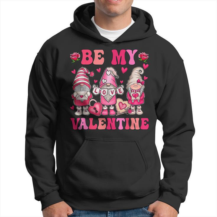 Valentines Day Gnome Be My Valentines Couple Gnome Heart  Hoodie