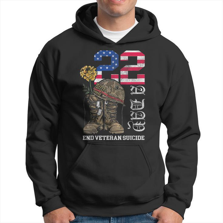 Veteran 22 A Day Take Their Lives End Veteran Suicide  Hoodie