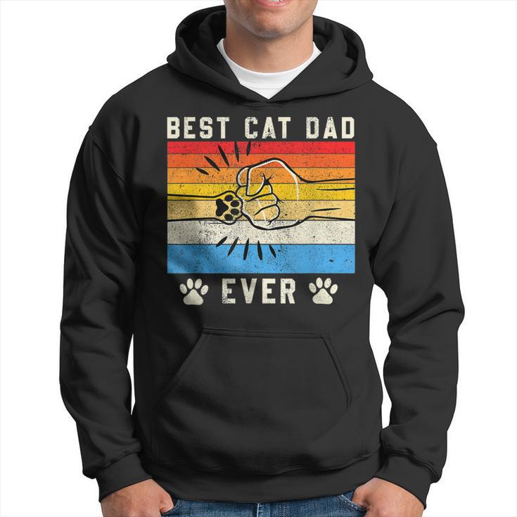 Vintage Best Cat Dad Ever Cat Dad Father Day Gift  V2 Hoodie