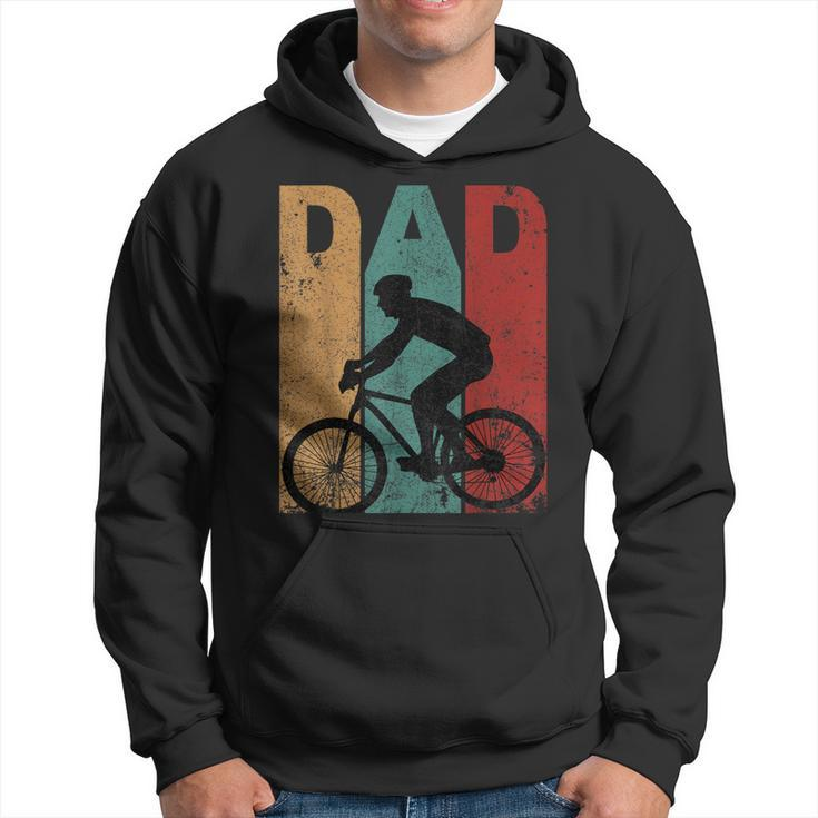 Vintage Bicycle Dad Cycling Grandpa Fathers Day 4Th Of July Hoodie