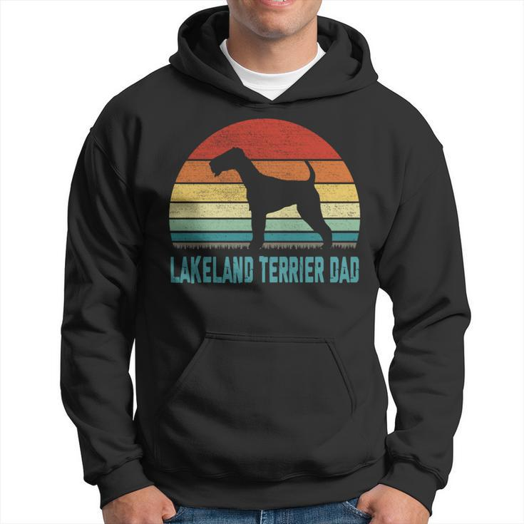 Vintage Lakeland Terrier Dad - Dog Lover   Hoodie