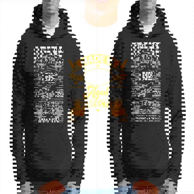 Vintage Made In 1982 Limited Edition 41 Years 41St Birthday Hoodie