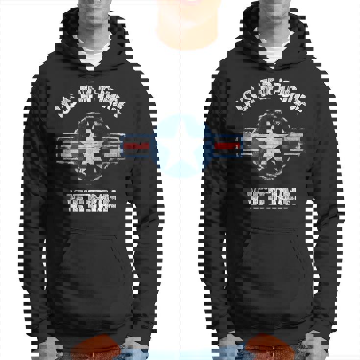Vintage Us Air Force Veteran  - Vintage Usaf Veteran  Hoodie