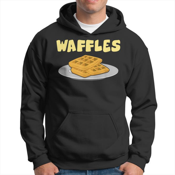 Waffles  Matching For Couples And Best Friends Hoodie