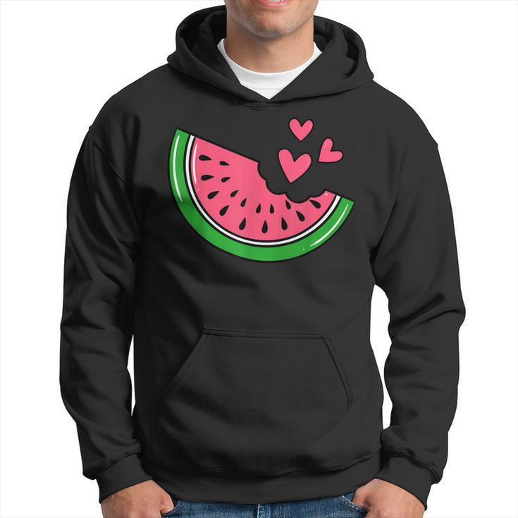 Watermelon Slice Melon Summer Vacation Season Fruit Lovers  Hoodie
