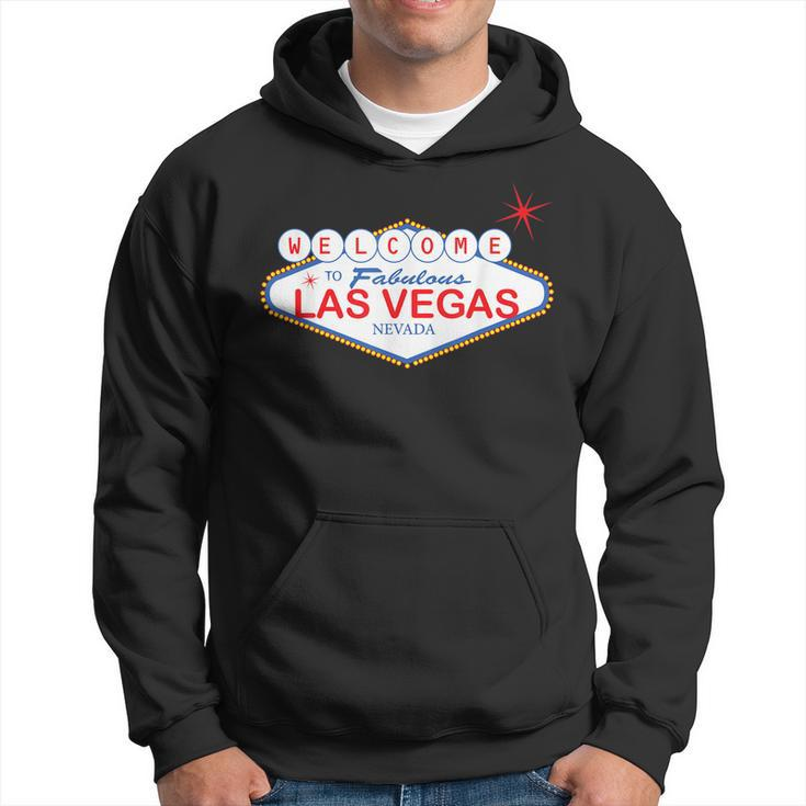 Welcome To Las Vegas Novelty Souvenir Sign Vacation T   Hoodie