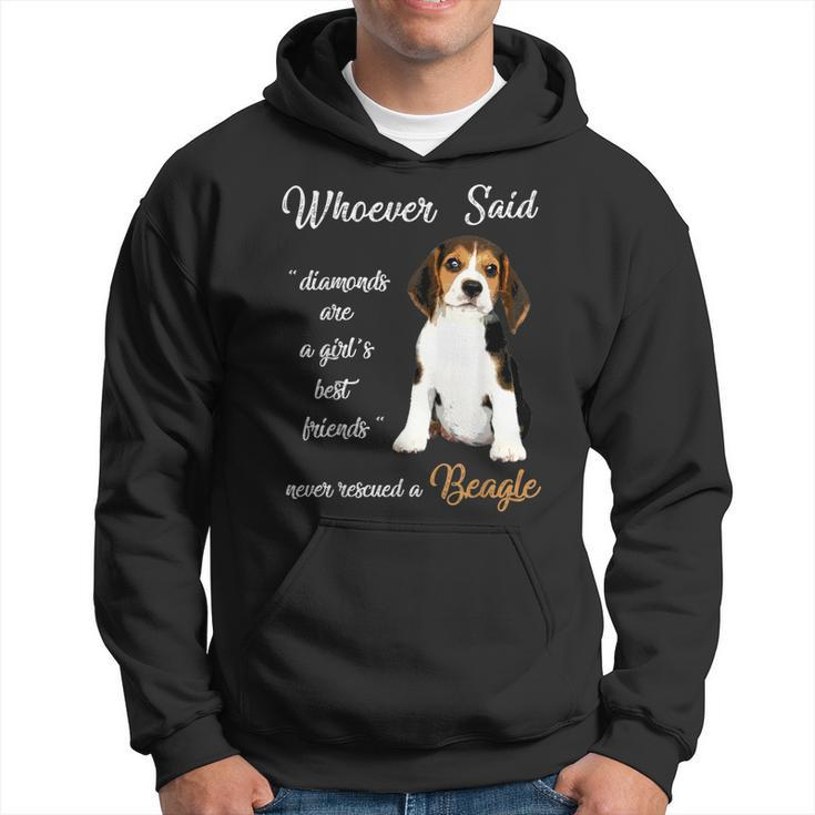Whoever Said Beagle Is Best Dog Girls  Dogs Lover Gift Hoodie