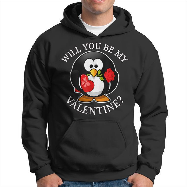 Will You Be My Valentine Funny  Valentines Day  Hoodie