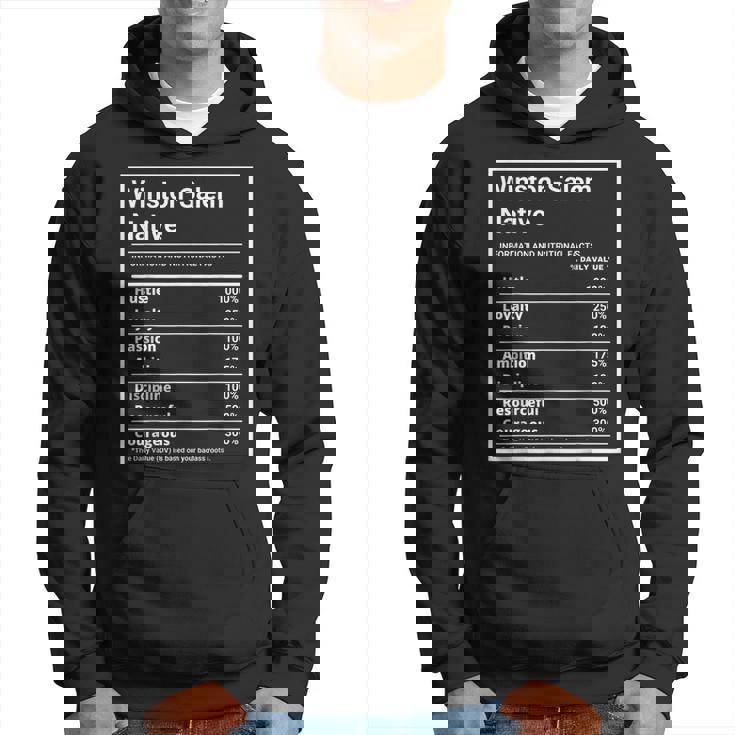 Winston-Salem Native Funny Nutrition Pride Hoodie