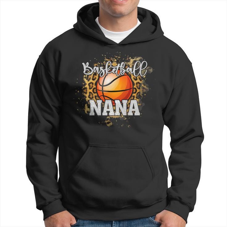 Womens Basketball Nana Vintage Basketball Family Matching  Hoodie