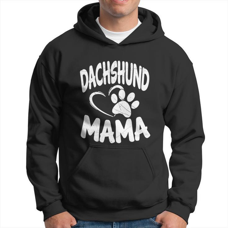 Womens Daschund Mama Tshirt Dog Doxie Mom Weiner Owner Gifts Tee Hoodie