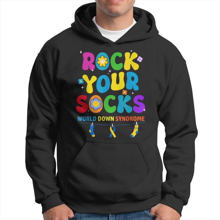 World Down Syndrome Day Rock Your Socks Awareness  Hoodie
