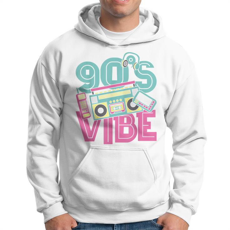 90S Vibe Vintage 1990S Music 90S Costume Party Nineties  Hoodie