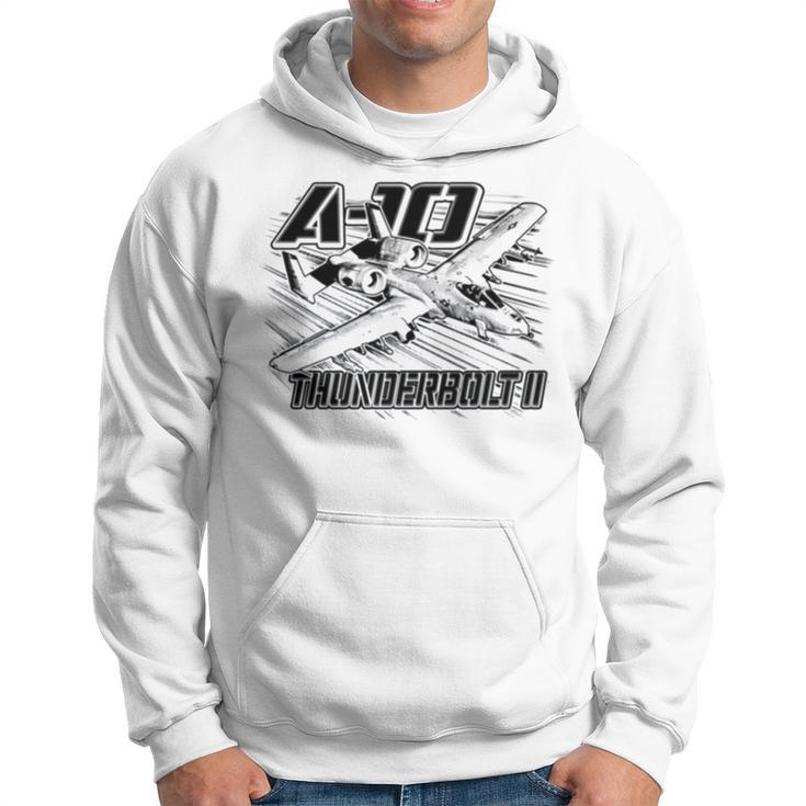 A 10 Thunderbolt Ii Military Aircraft Hoodie