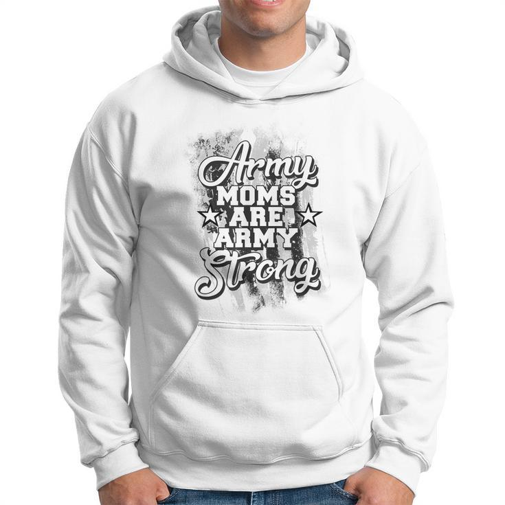 Army Moms Are Army So Strong Red Friday Gift Military Mom Hoodie