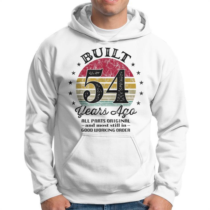 Built 54 Years Ago 54Th Birthday All Parts Original 1969  Hoodie