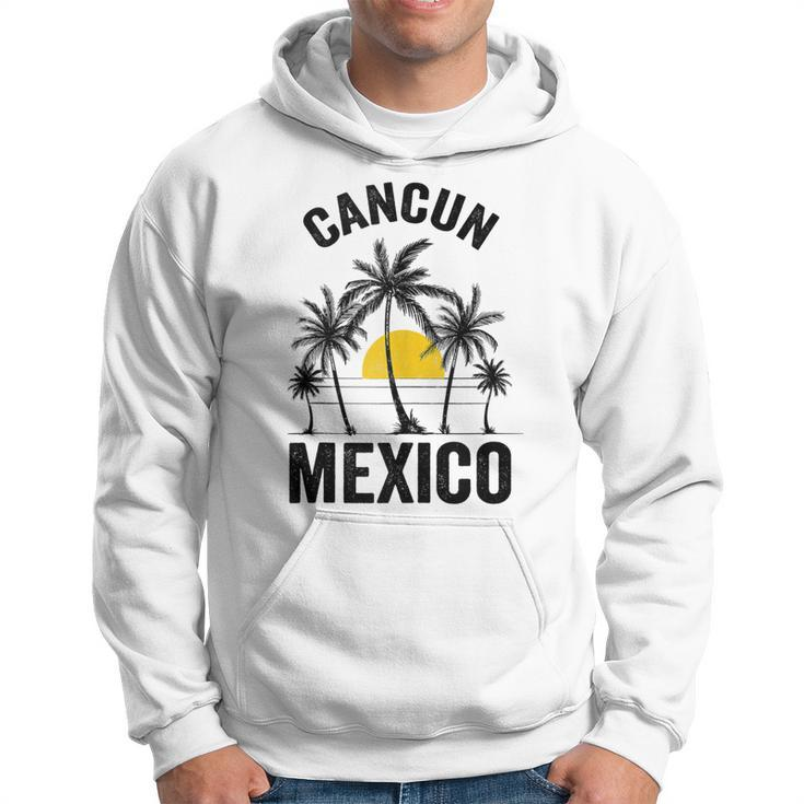 Cancun Beach SouvenirMexico 2023 Vacation Family Hoodie