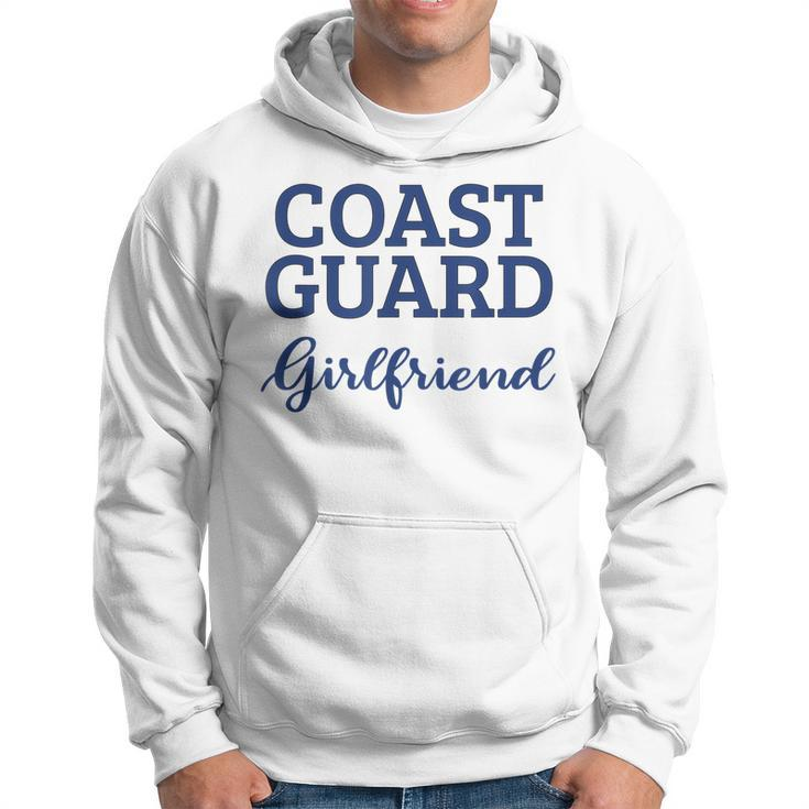 Coast Guard Girlfriend Military Family Gift Coast Guard Hoodie