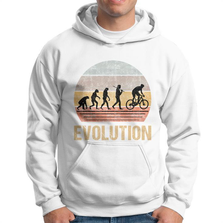 Cycling Evolution Vintage Retro Hoodie