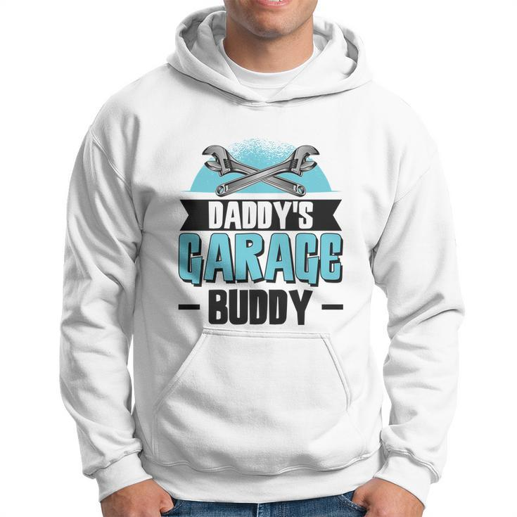 Daddys Garage Buddy Dad Mechanic Car Technician Meaningful Gift Hoodie