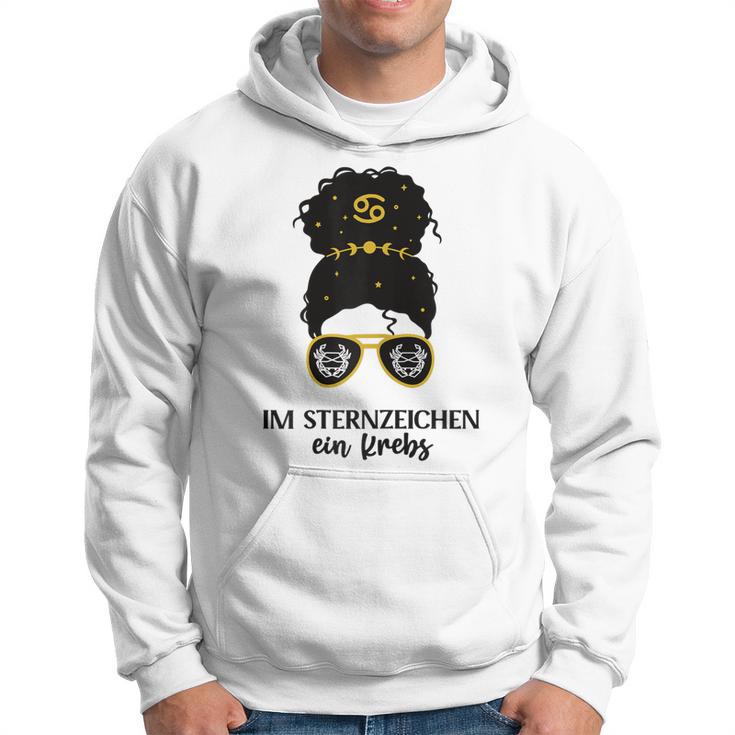 Damen Krebs Zodiac Hoodie, Sternzeichen Geburtstag Design