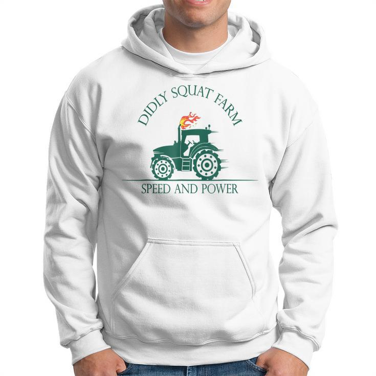 Diddly Squat Farm Speed And Power Perfect Tractor Farmer  Hoodie