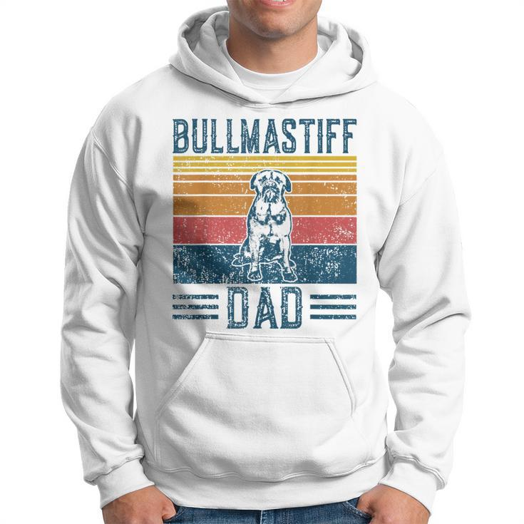 Dog Dad - Vintage Bullmastiff Dad  Hoodie