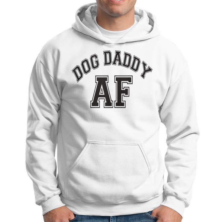 Dog Daddy Af Funny Dog Dad Vintage  V2 Hoodie