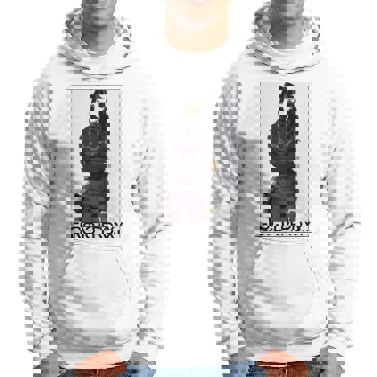 Ergo Proxy Black Hair Re L Hoodie