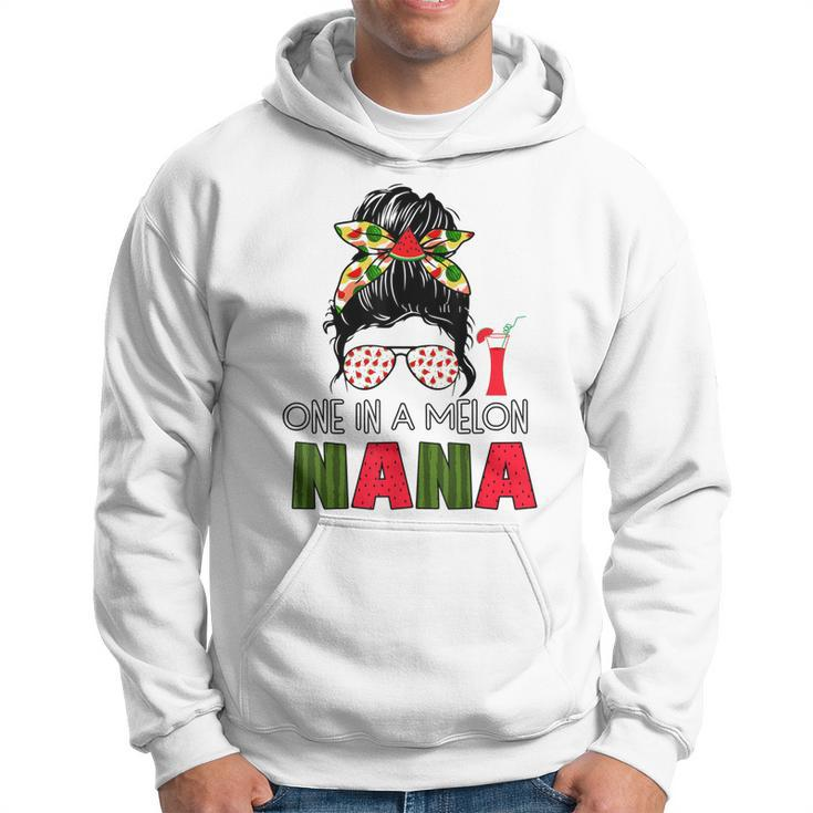 Family One In A Melone Nana Geburtstagsparty Passende Familie Hoodie