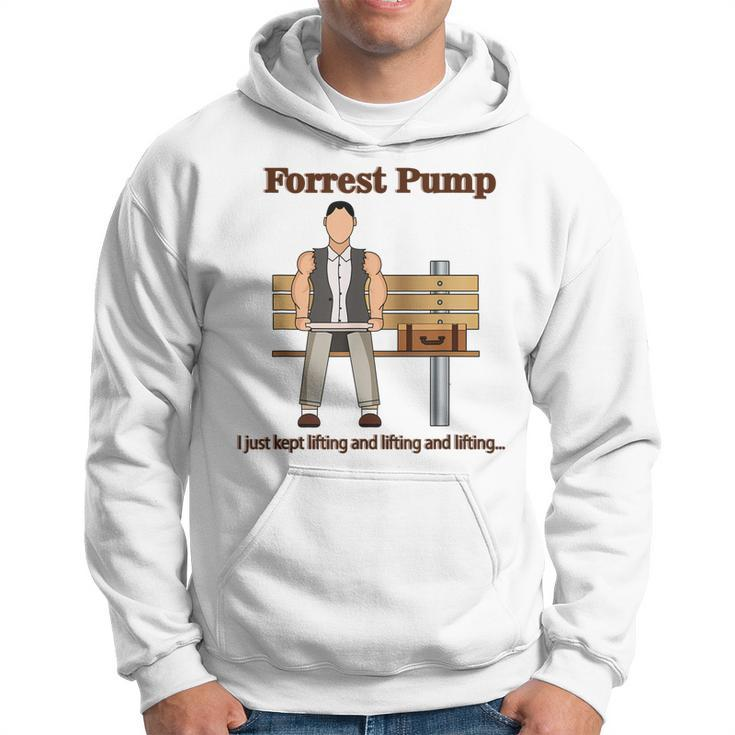 Forrest Pump Funny Powerlifting Weightlifting Bodybuilding  Hoodie