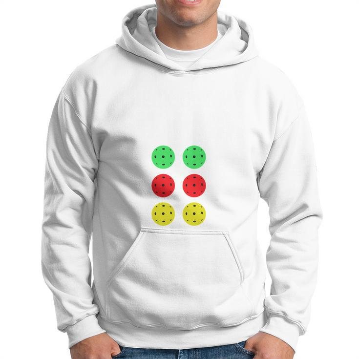 Funny Pickleball Check Out My Six Pack Hoodie