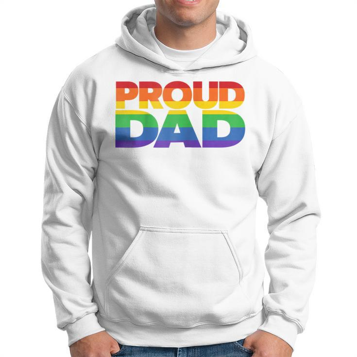Gay Pride Shirt Proud Dad Lgbt Parent T-Shirt Fathers Day Hoodie