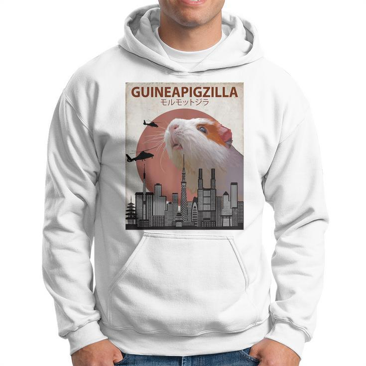 Guineapigzilla Guinea Pig T-Shirt Men Hoodie