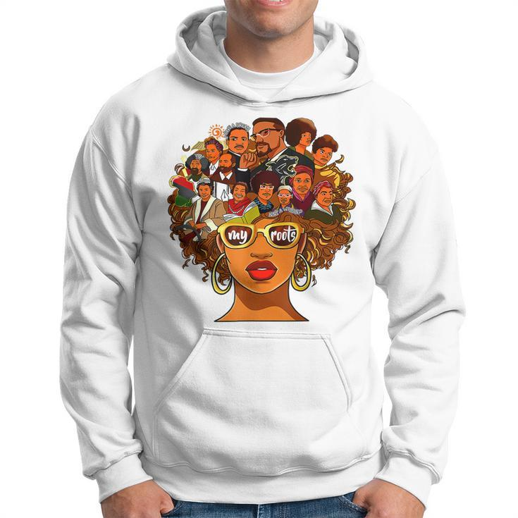 I Love My Roots Black Powerful History Month Pride Dna  Hoodie