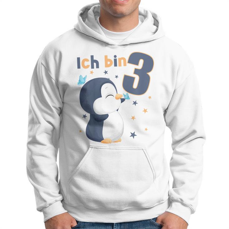 Kinder 3 Jahre Alt Ich Bin 3 Pinguine Pinguin 3 Geburtstag Hoodie