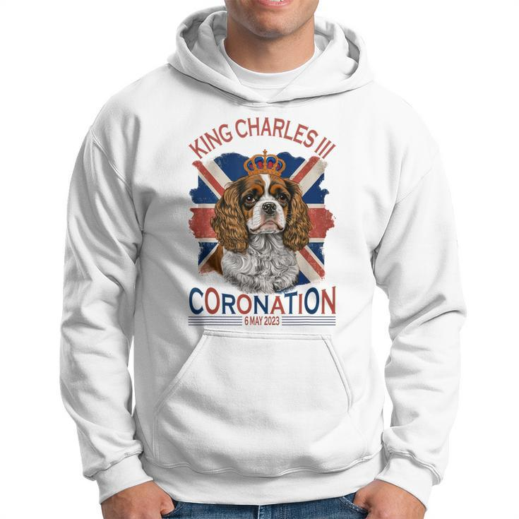 King Charles Iii British Royal Coronation May Spaniel Dog  Hoodie