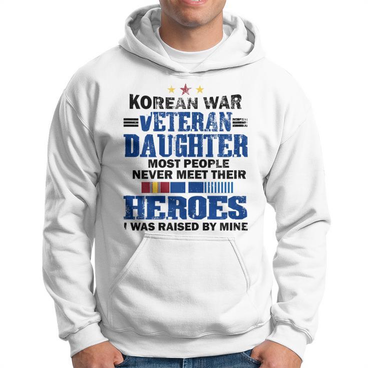 Korean War Veteran Daughter Raised By Hero Veteran Dad Men's Back Print ...