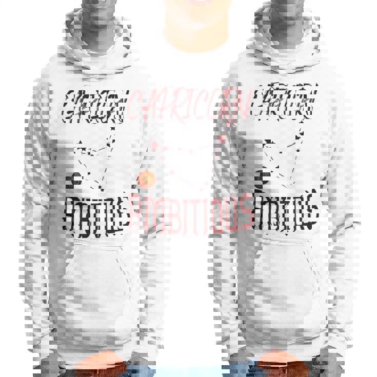 Live For Capricorn Ambitious Zodiac Sign Hoodie